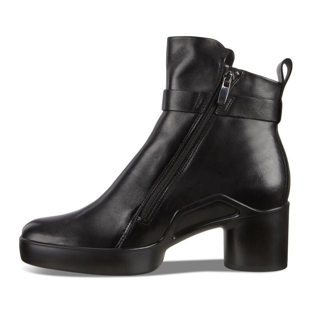 Botas Mujer - ECCO Shape Sculpted Motion 35 Mid-Cut - Negros - XDR417086